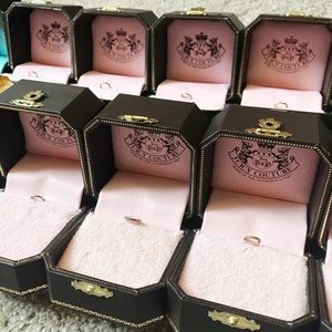 Set of (13) various Juicy Couture charm boxes
